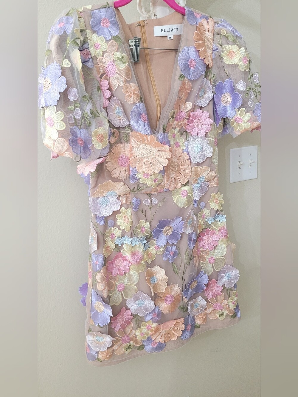 Elliatt Anthea Dress. 3D Floral